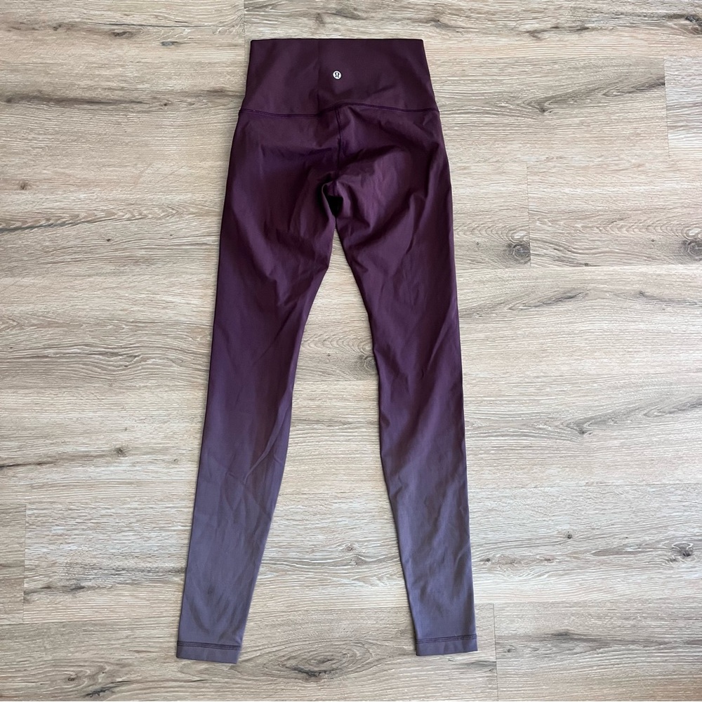 Lululemon Wunder Under Ombre Leggings